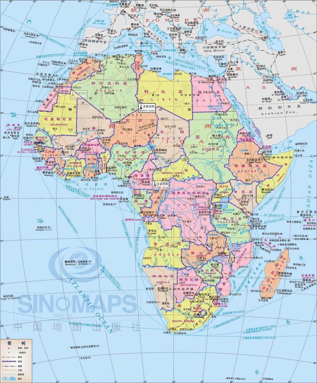 群岛(葡),马德拉群岛(葡)(9)东非:埃塞俄比亚,厄立特里亚,索马里